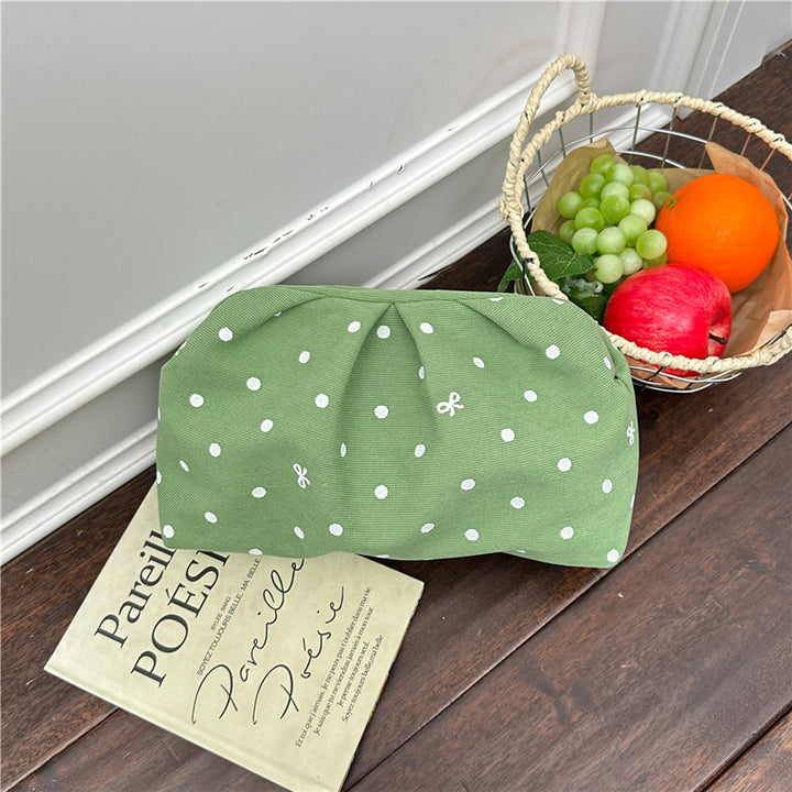 Playful Polka Dot Clutch