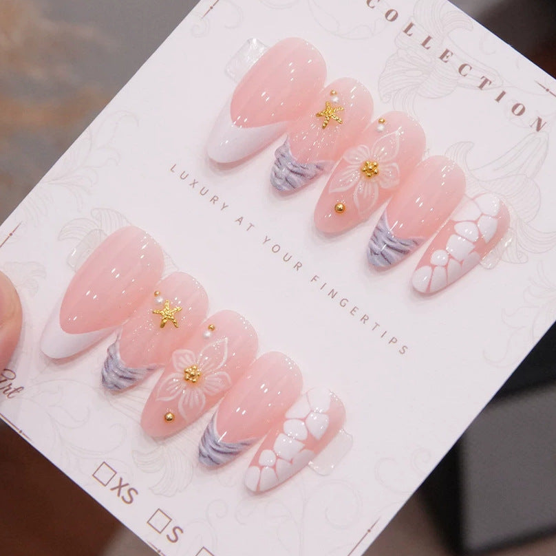 Artistic Press-On Nail Set