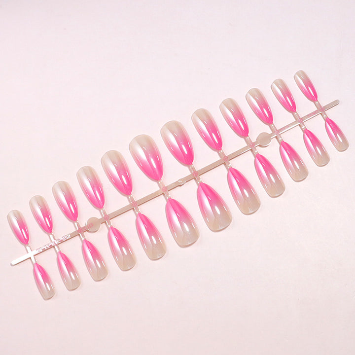 Elegant Ombre Stiletto Press-On Nails Stornfield