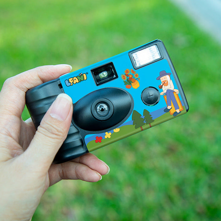 Playful Illustrated Disposable Camera Stornfield