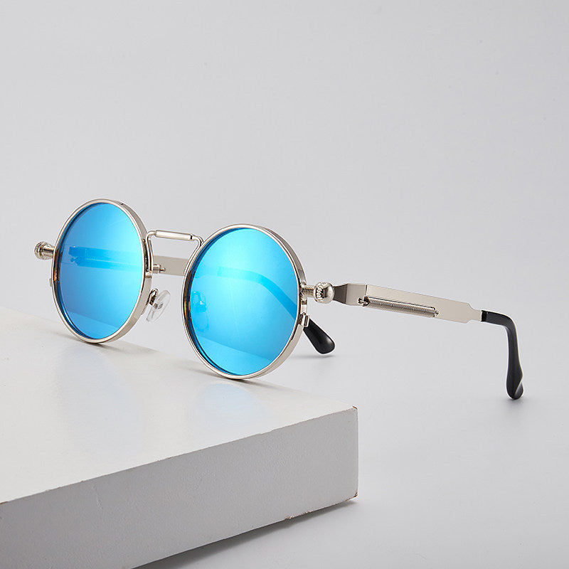Women elegant round metal glasses Stornfield