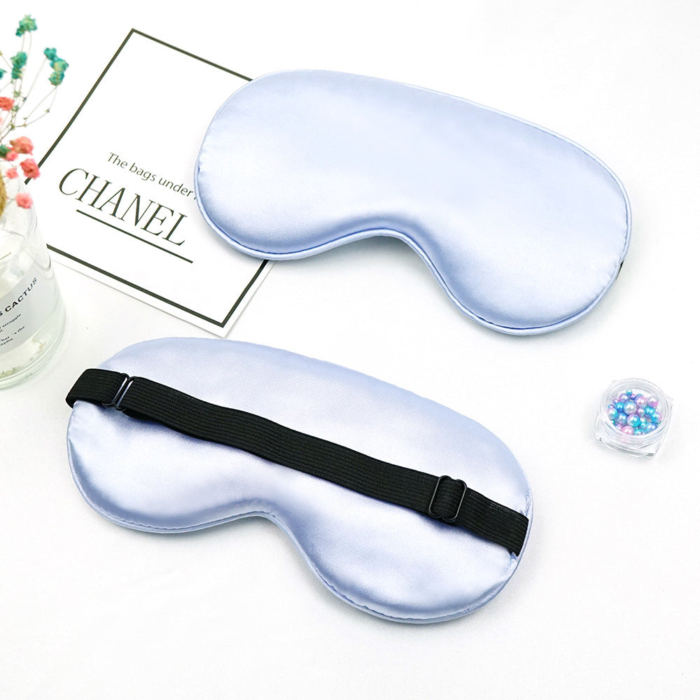 Unisex nan luxurious satin sleep mask with anatomical contour and adjustable elastic band Stornfield