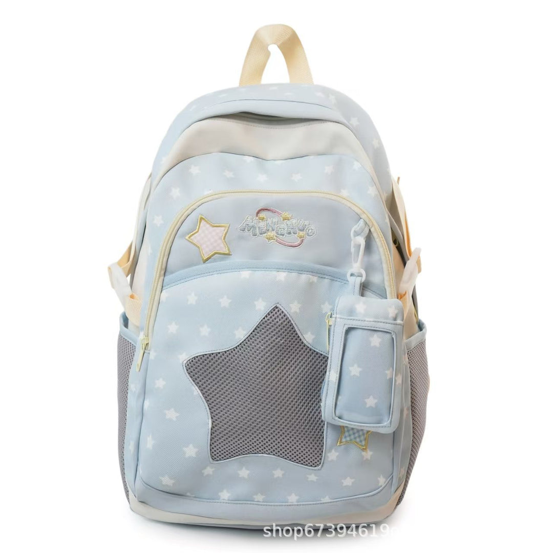 Star-Embellished Ergonomic Backpack Stornfield