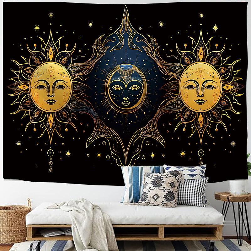 Mystical Celestial Wall Tapestry