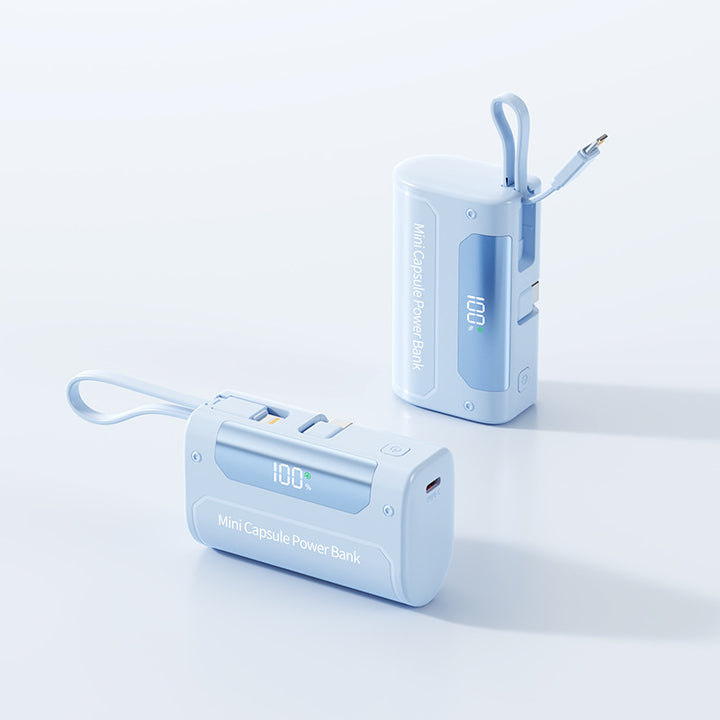 Compact Mini Power Bank with Digital LED Display Stornfield