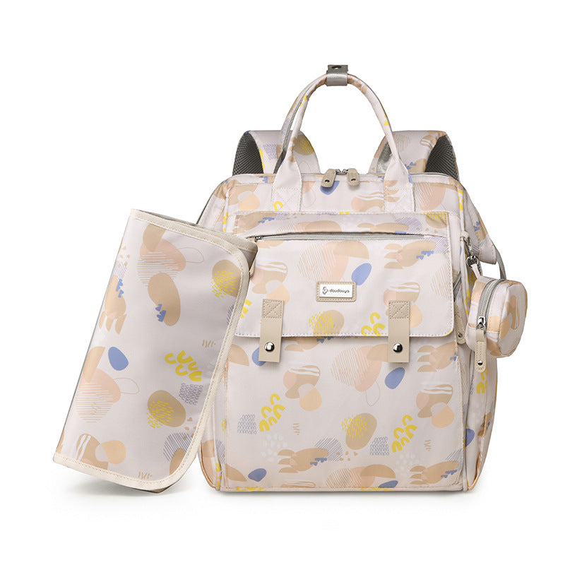 Versatile Multi-Functional Diaper and Travel Backpack Stornfield