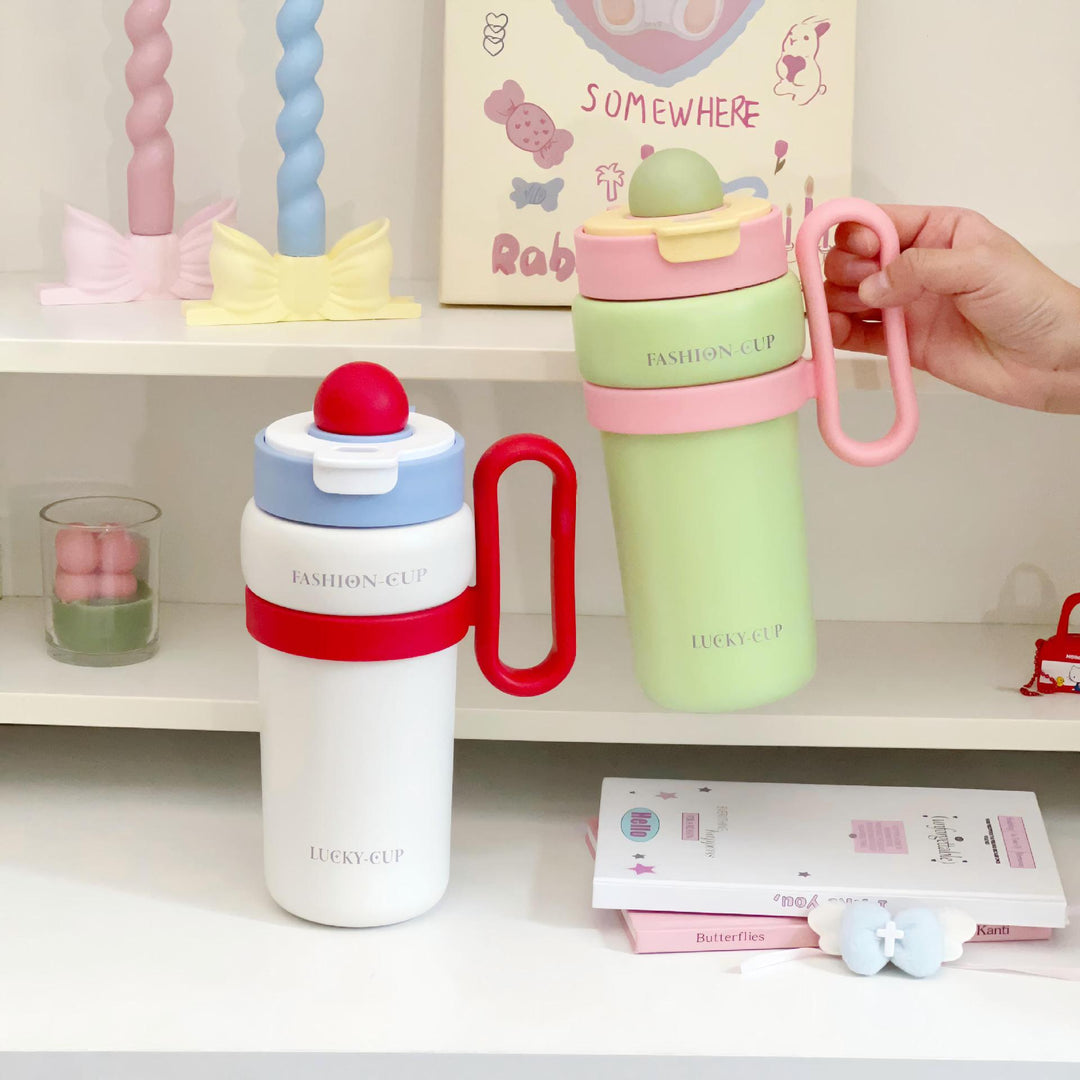 Ladies Multifunctional Insulated Bottle with Unique Lid Stornfield