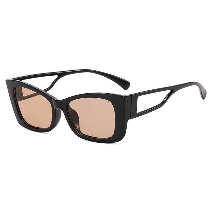 Ladies trendy geometric sunglasses with square frame Stornfield