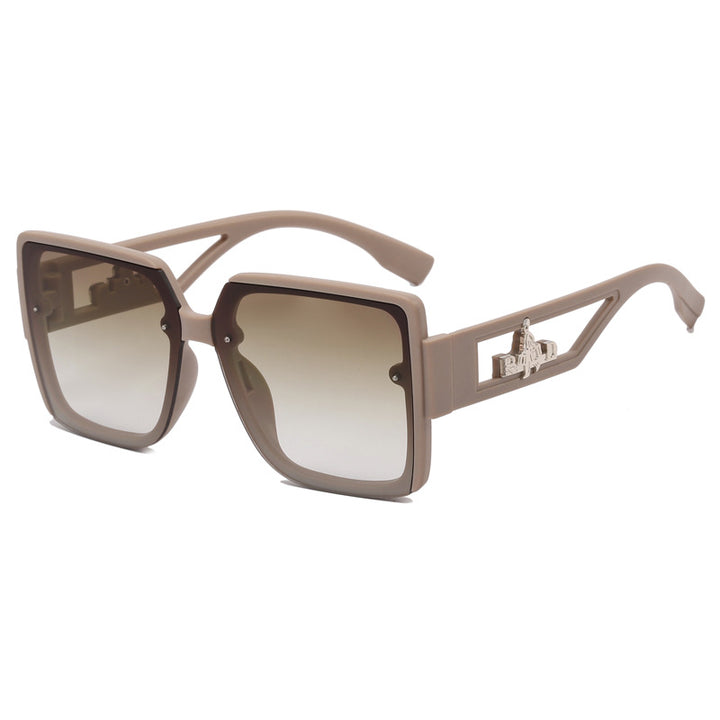 Ladies square designer sunglasses with elegant embellishments Stornfield