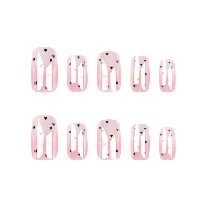 Artificial Nail Art with Heart Design Stornfield