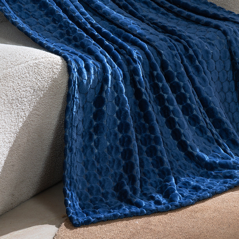Women Luxurious Cozy Blanket with Textured Surface Stornfield
