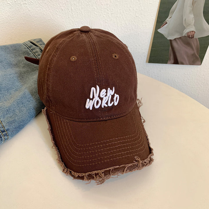 Unisex Distressed Signature Baseball Cap Stornfield