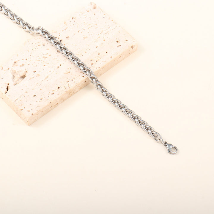 Handmade Textured Chain Bracelet Stornfield