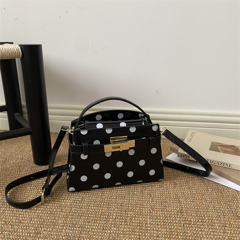 Polka Dot Mini Satchel