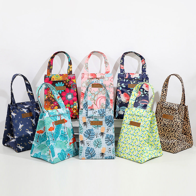 Floral Print Insulated Lunch Tote Stornfield