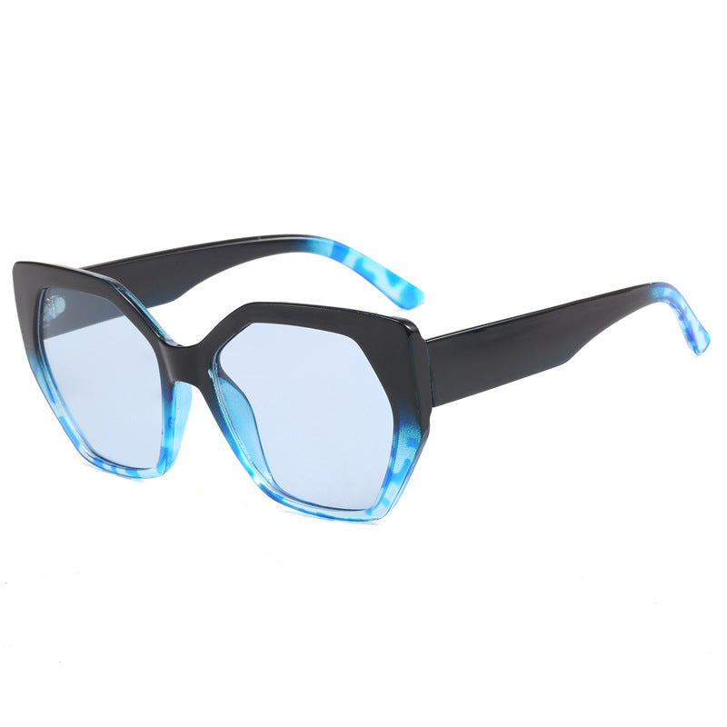 Women oversized geometric sunglasses Stornfield