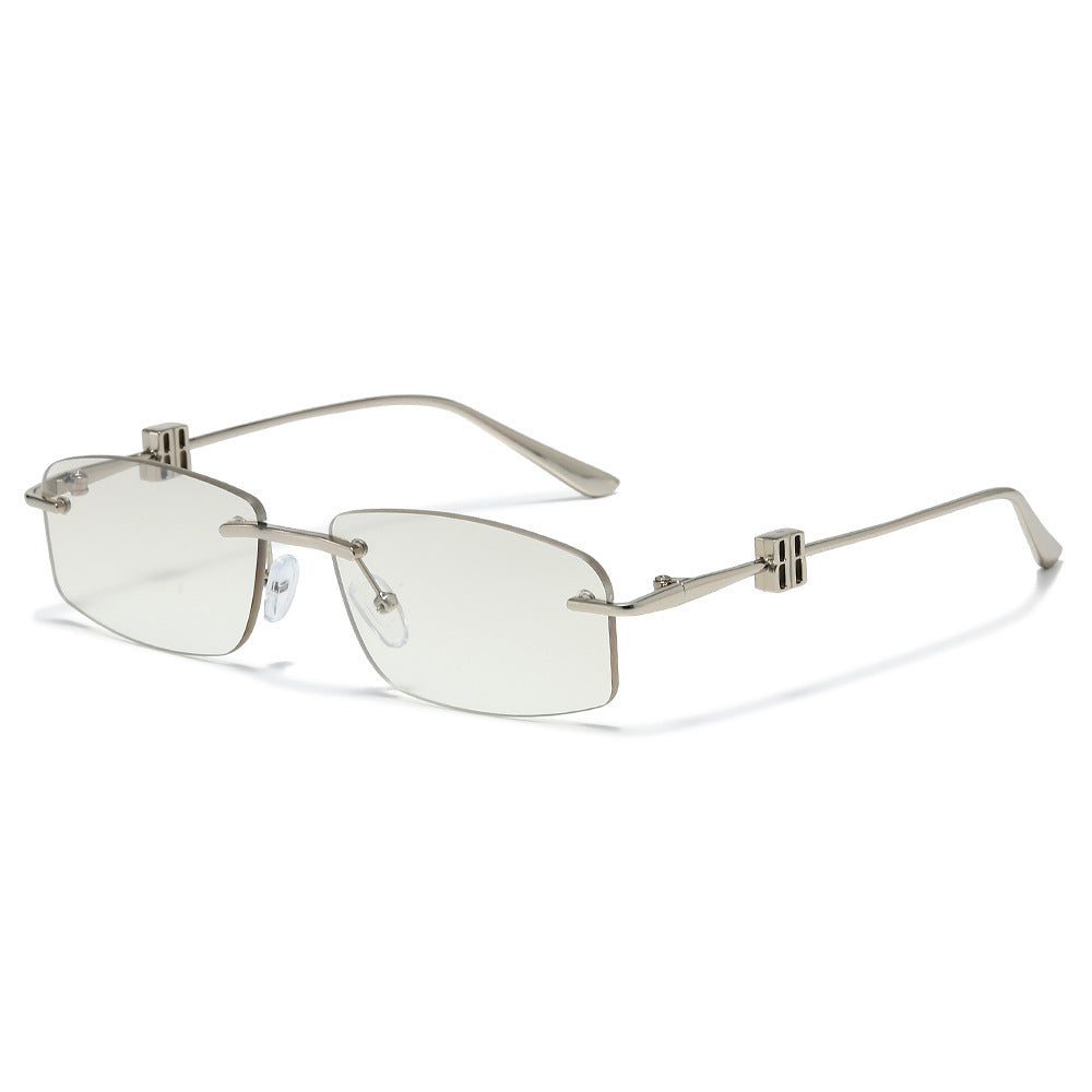 Avant-Garde Minimalist Rectangle Sunglasses Stornfield