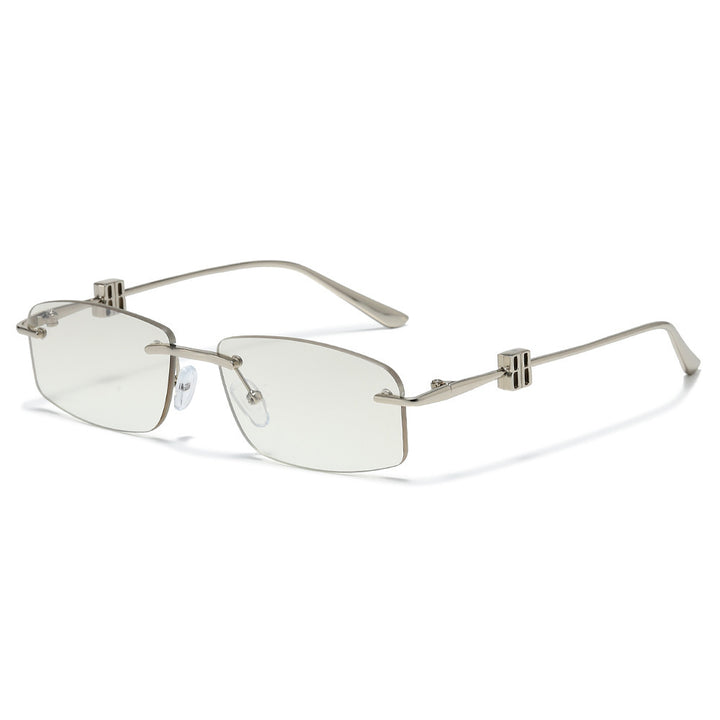Avant-Garde Minimalist Rectangle Sunglasses Stornfield