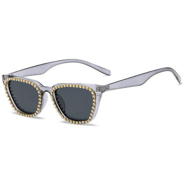 Women's sunglasses with glamorous rhinestone frame Stornfield