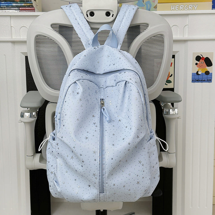 Star-Patterned Lightweight Backpack Stornfield
