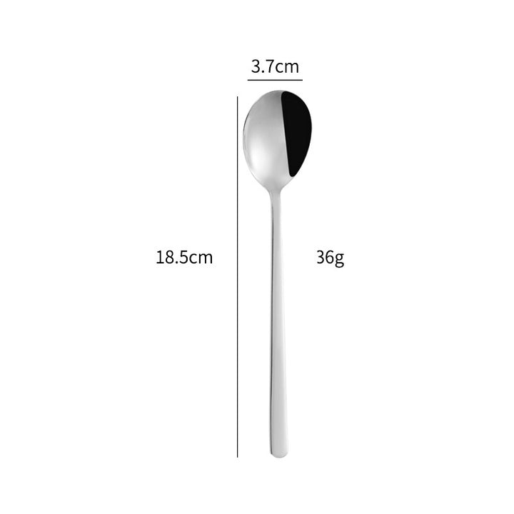 Elegant dessert spoon with luxurious golden surface Stornfield