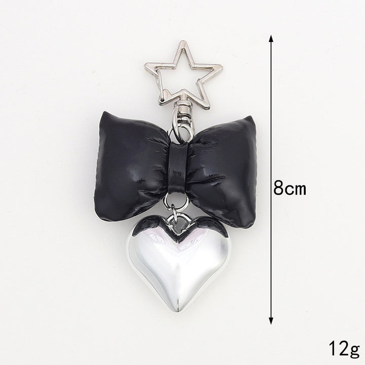 Cute Bow and Heart Keychain Stornfield
