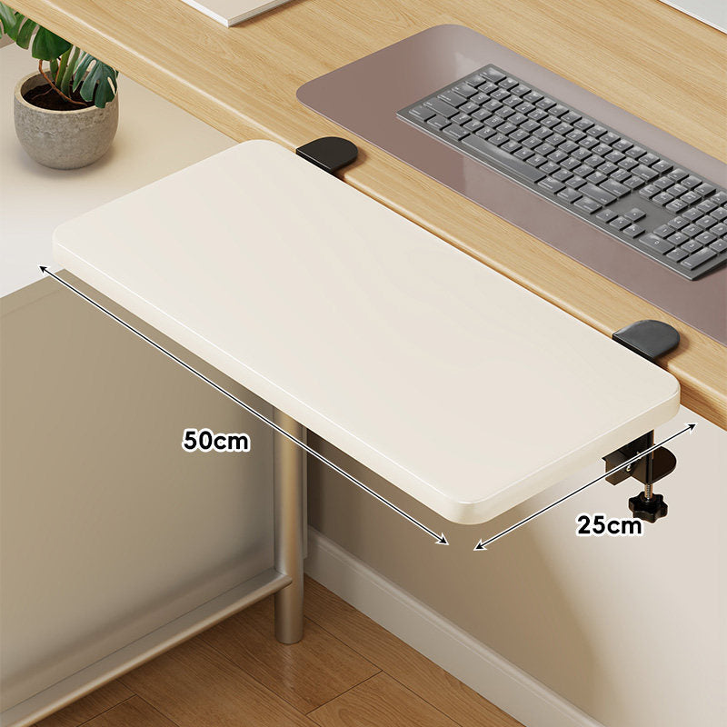 Extra-Wide Low-Profile Under-Desk Slide-Out Keyboard and Mouse Platform