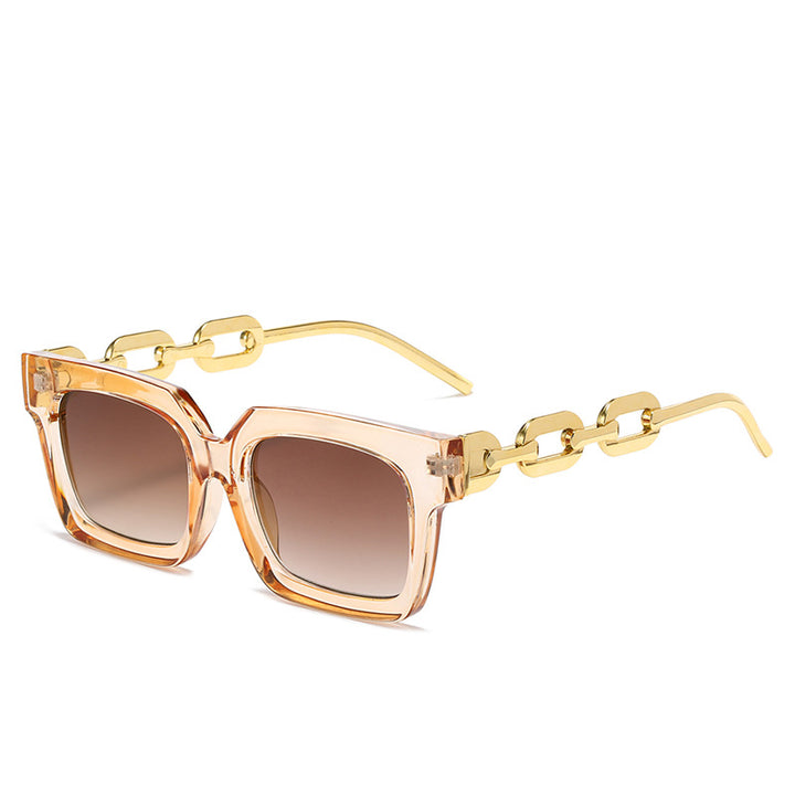 Women's fashionable sunglasses with unique chain element Stornfield