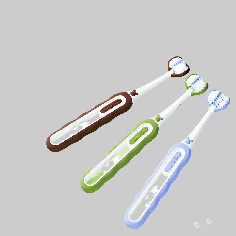 Three-Headed Fun Toothbrush Set Stornfield