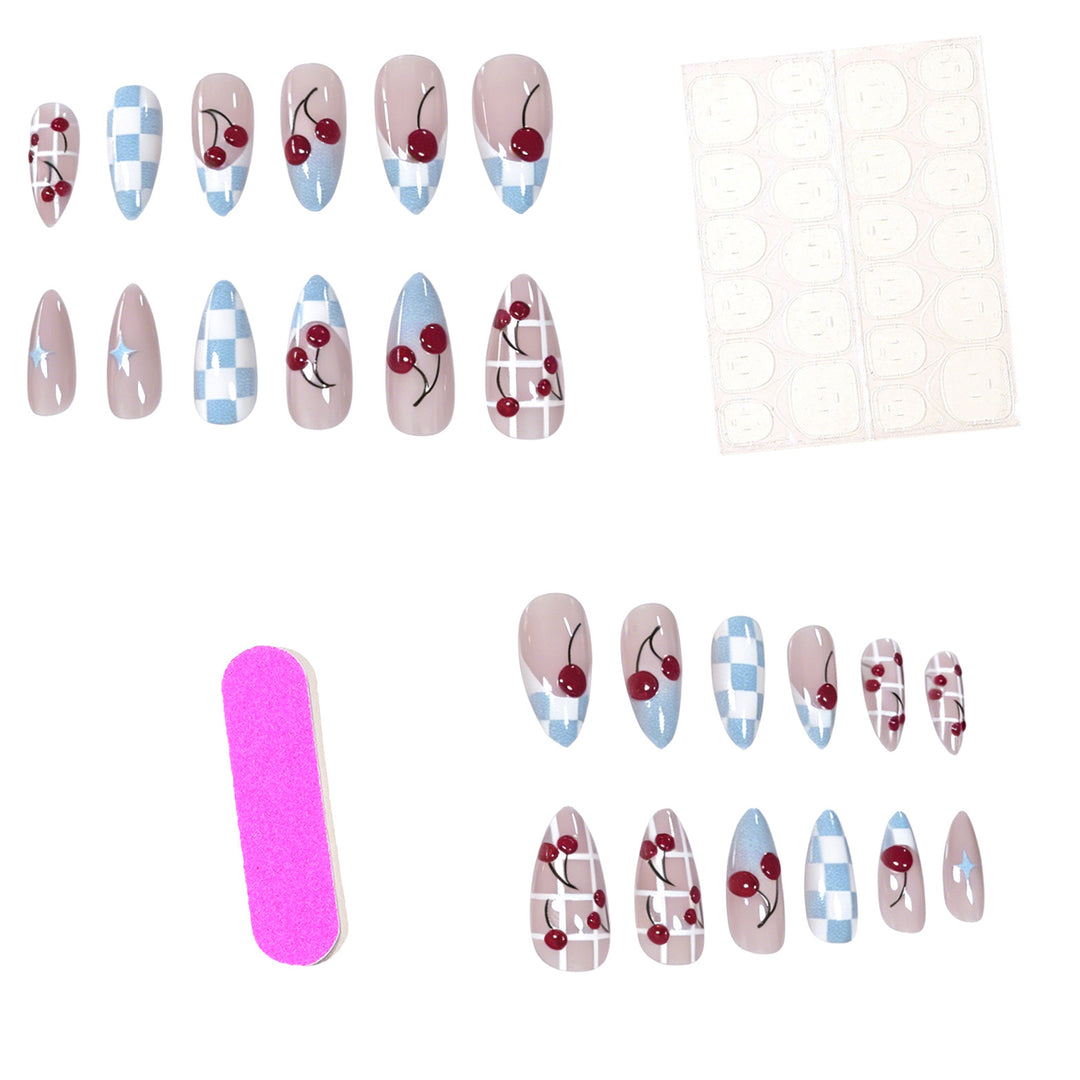 Artistic Cherry Nail Art Stornfield