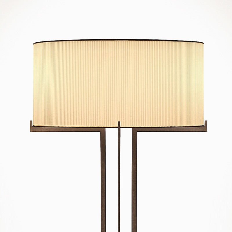 Modern Wooden Table Lamp with Unique Shade