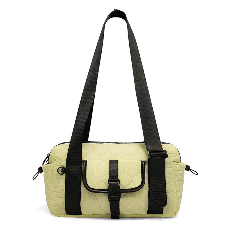Multifunctional shoulder bag with structured design Stornfield