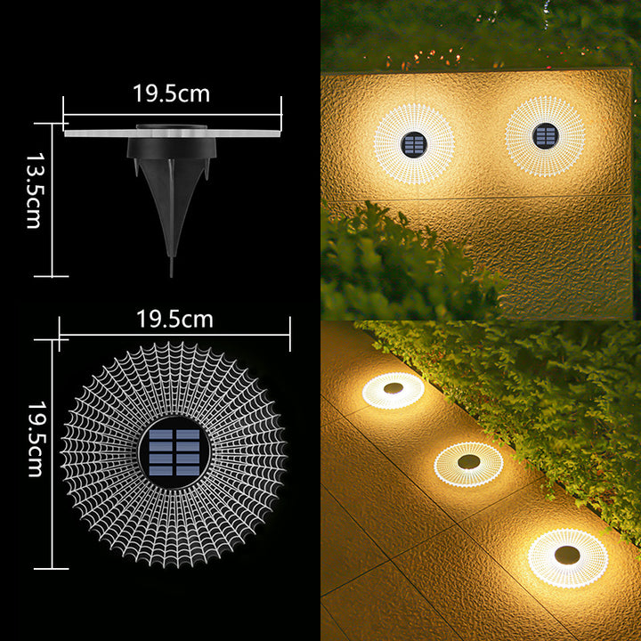 Decorative Solar Acrylic Petal Garden Stake LED Pathway Light Stornfield