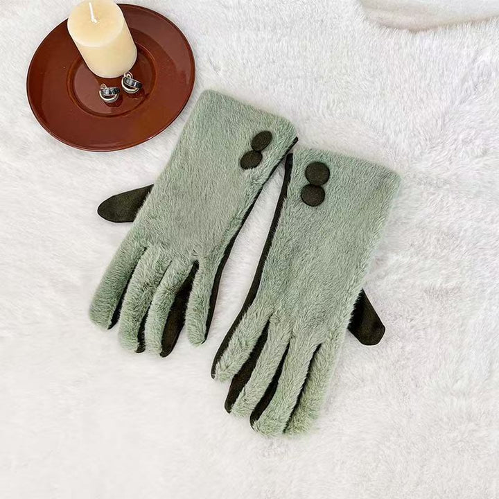 Plush Fleece-Lined Touchscreen Gloves Stornfield