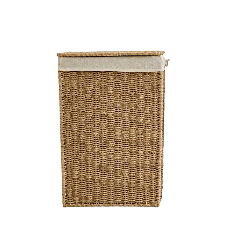 High-quality laundry basket made of natural wicker Stornfield