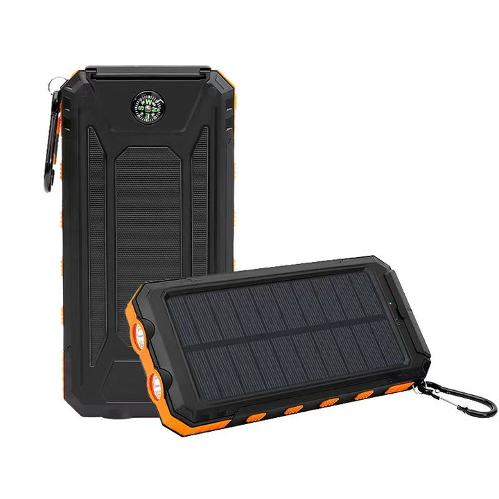 High-performance solar power bank with waterproof housing and multiple charging ports Stornfield