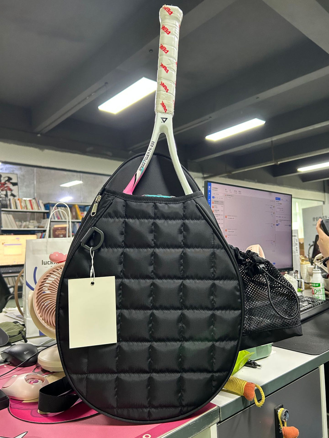 Quilted Tennis Racket Holder Stornfield