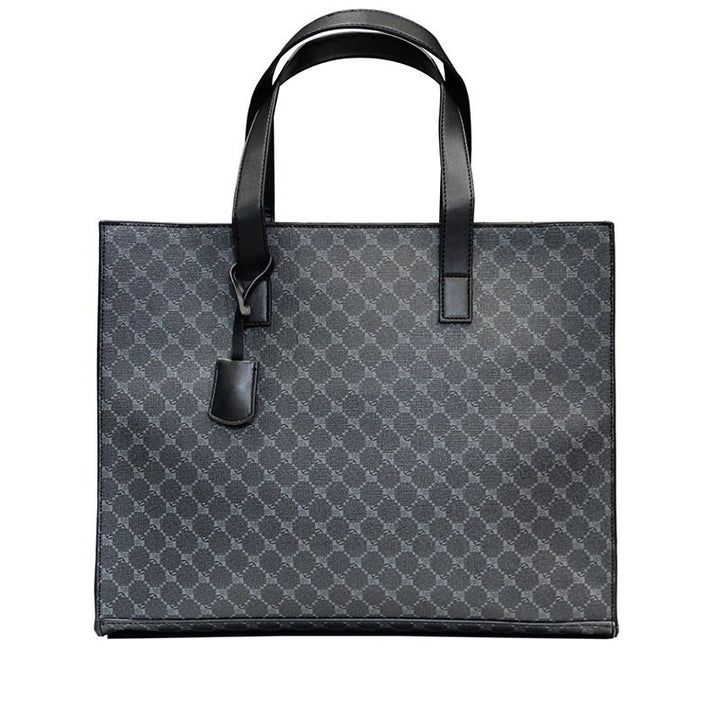 Elegant Tote Bag with Textured Design Stornfield