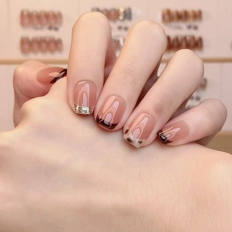 Premium Artistic Nail Extensions with Elegant Tips