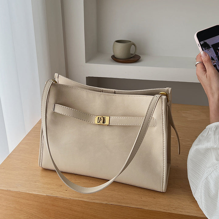 Elegant Leather Tote Bag