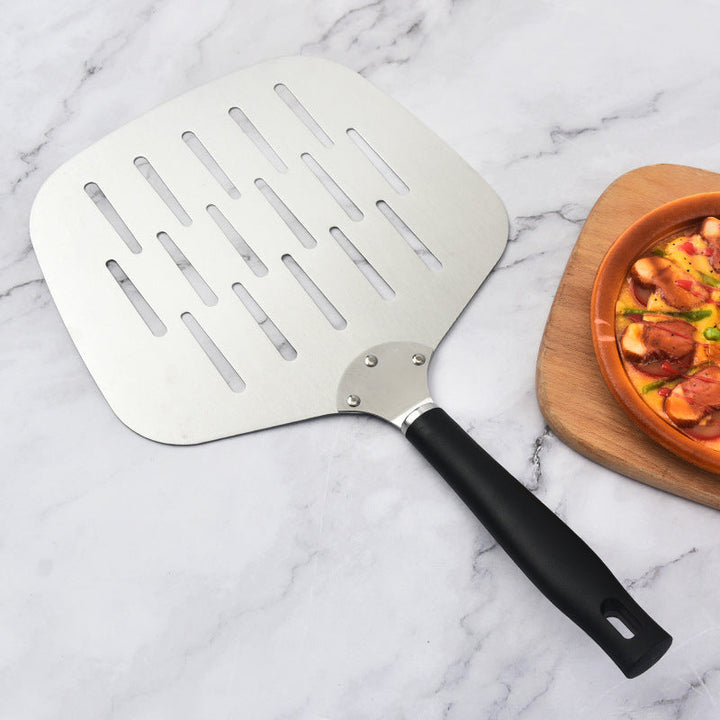 extra-wide perforated pizza peel ergonomic heat-resistant handle Stornfield