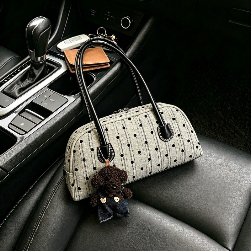 Trendy Faux Leather Handbag