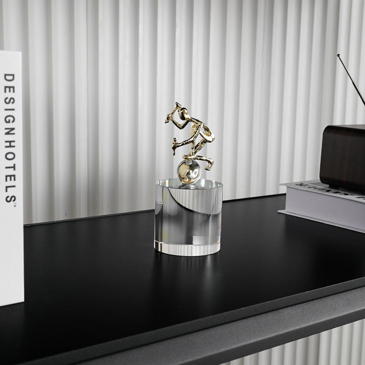 Sculptural Decorative Acrobat Figurine