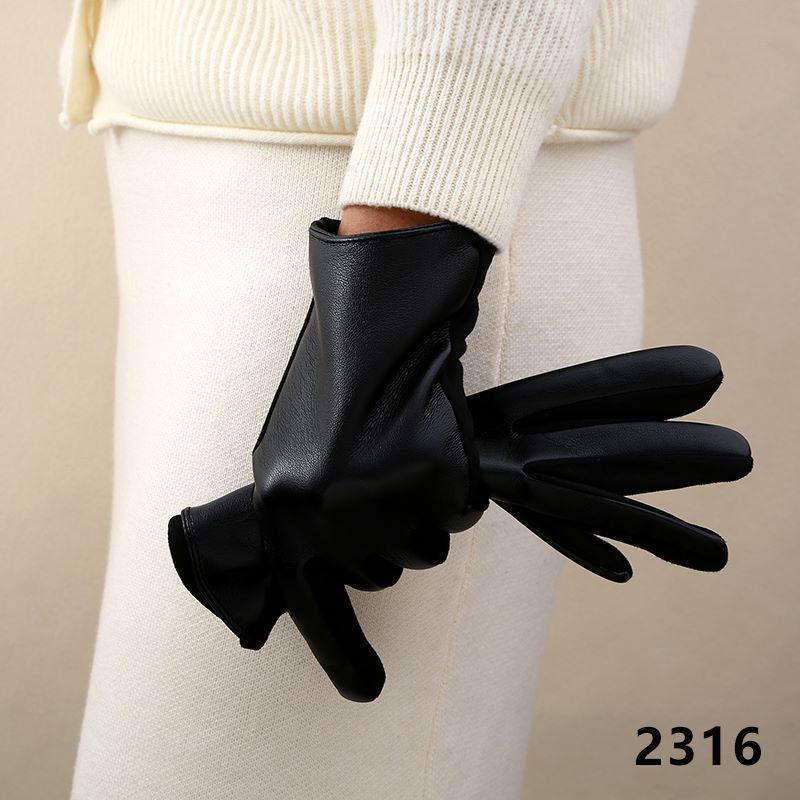 Luxurious Leather Touchscreen Gloves Stornfield