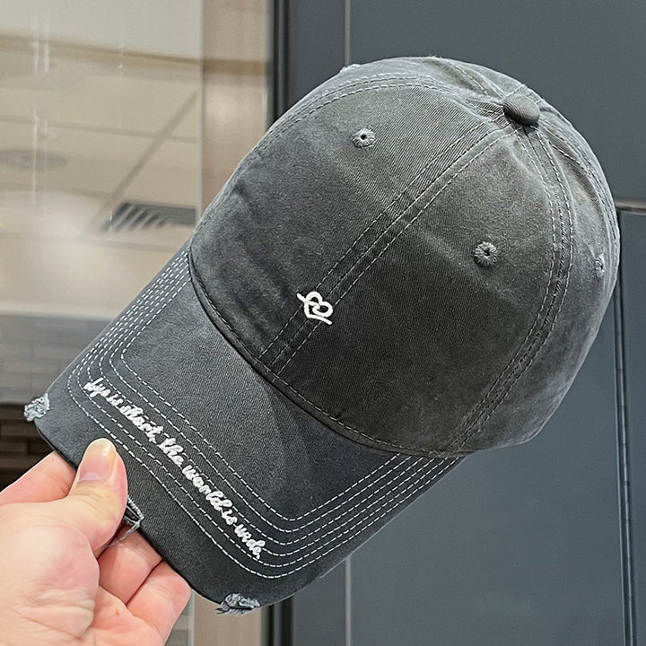 Women's Distressed Vintage Style Baseball Cap Stornfield