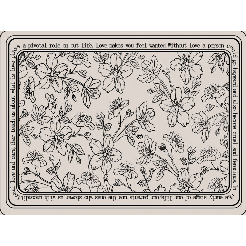 Decorative Floral Dining Placemats Stornfield