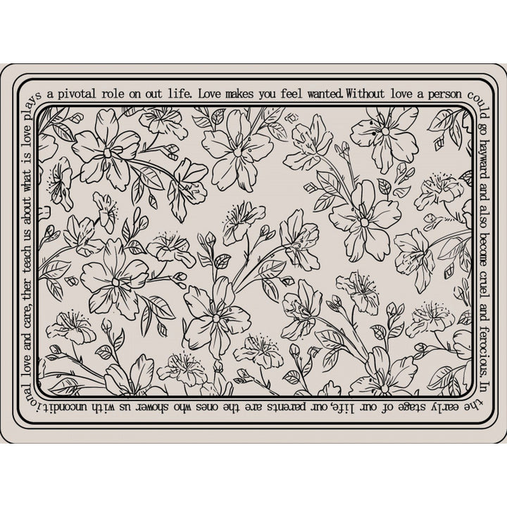 Decorative Floral Dining Placemats Stornfield