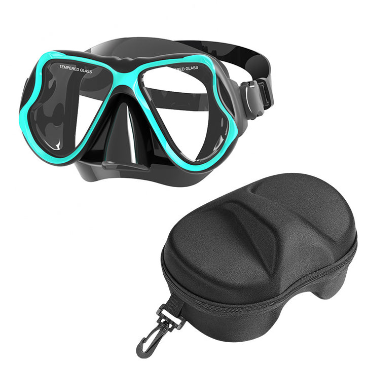 Diving mask with wide field of vision and comfortable wearing comfort Stornfield