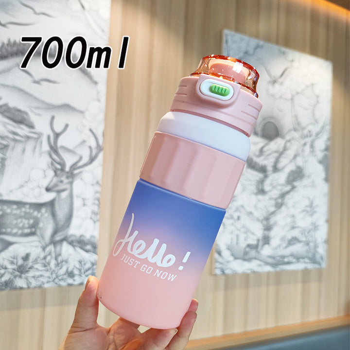 Ladies versatile drinking bottle with innovative flip lid Stornfield