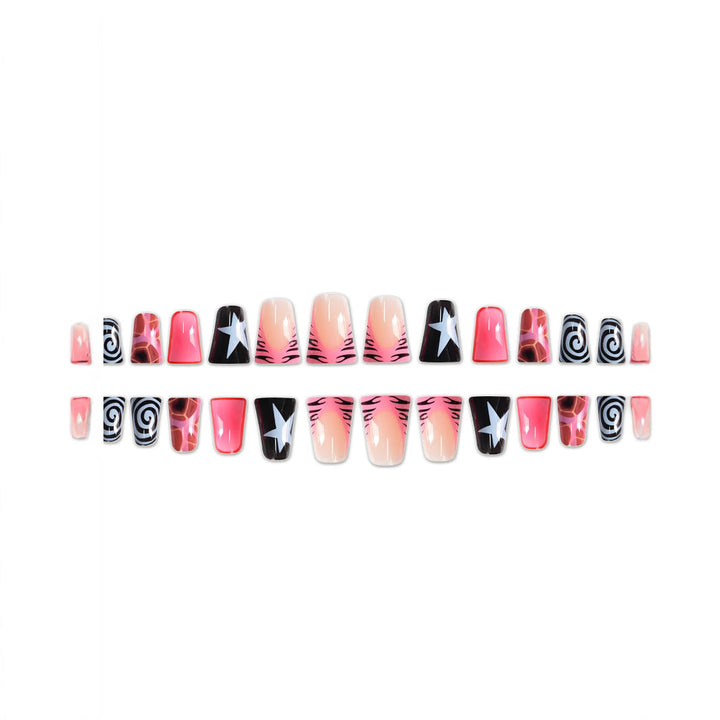 Artistic Abstract Nail Enhancements Stornfield